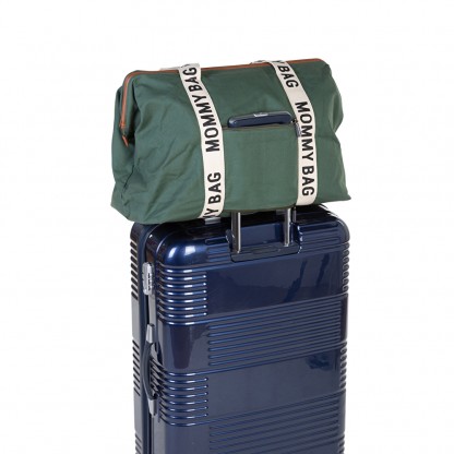 Сумка Childhome Mommy bag Signature canvas green, арт. CWMBBSCGR