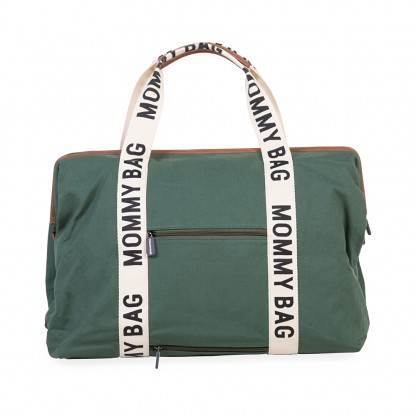 Сумка Childhome Mommy bag Signature canvas green, арт. CWMBBSCGR