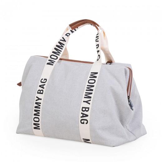 Сумка Childhome Mommy bag Signature canvas off white, арт. CWMBBSCOW