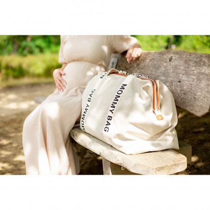 Сумка Childhome Mommy bag Signature canvas off white, арт. CWMBBSCOW