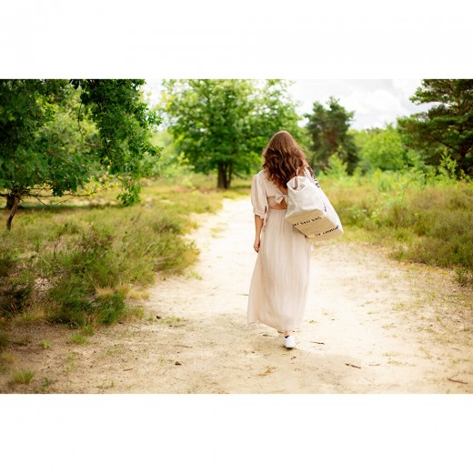 Сумка Childhome Mommy bag Signature canvas off white, арт. CWMBBSCOW