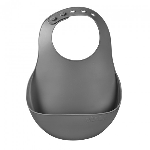 Нагрудник Beaba силіконовий мінерал, арт. 913558