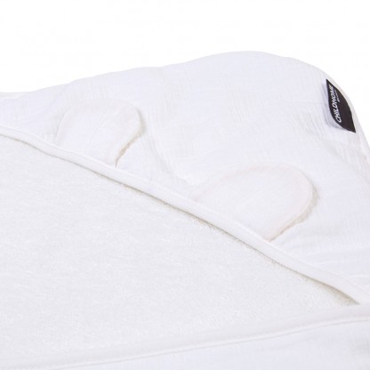 Рушник з капюшоном Childhome 80x80 terry teddy, арт. CCBCJMTB