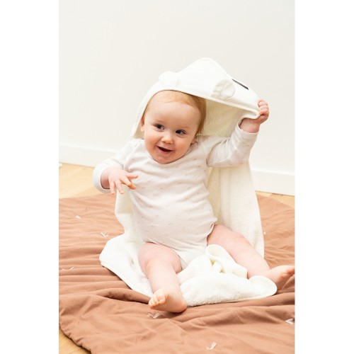 Рушник з капюшоном Childhome 80x80 terry teddy, арт. CCBCJMTB
