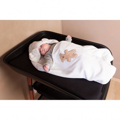 Рушник з капюшоном Childhome 80x80 terry teddy, арт. CCBCJMTB