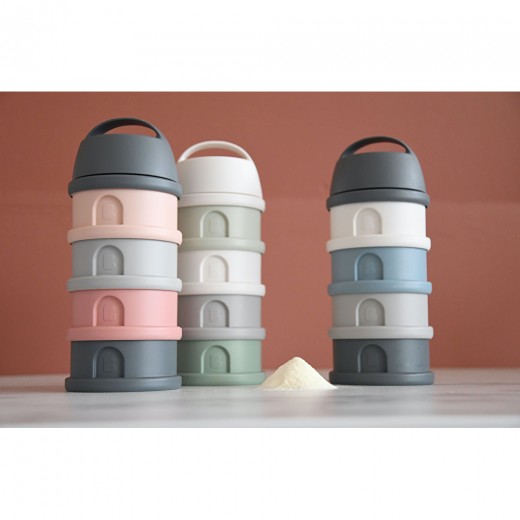 Контейнер Beaba для хранения сухих смесей на 4 отсека оливковый, арт. 911711