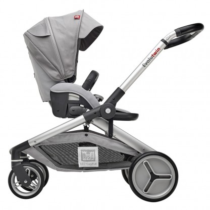 Коляска Evolutwin ® Red Castle серый , арт. 142017