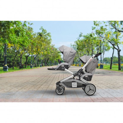 Коляска Evolutwin ® Red Castle серый , арт. 142017