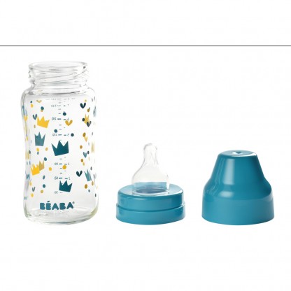 Скляна пляшечка Beaba 240 мл
