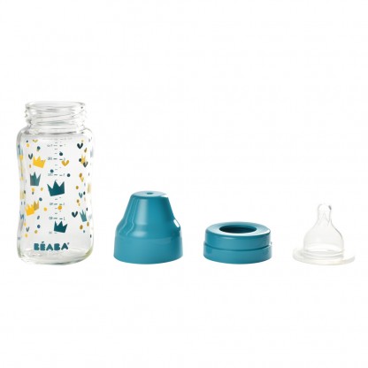 Скляна пляшечка Beaba 240 мл