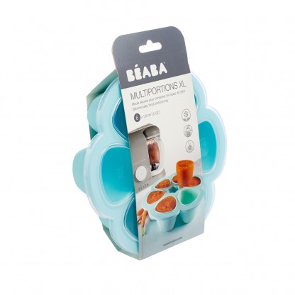 Силиконовый многопорционный контейнер Beaba 150 ml blue, арт. 912456