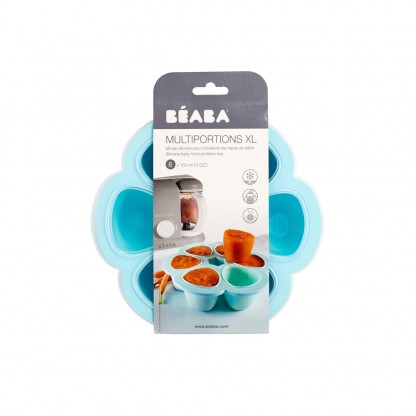 Силиконовый многопорционный контейнер Beaba 150 ml blue, арт. 912456