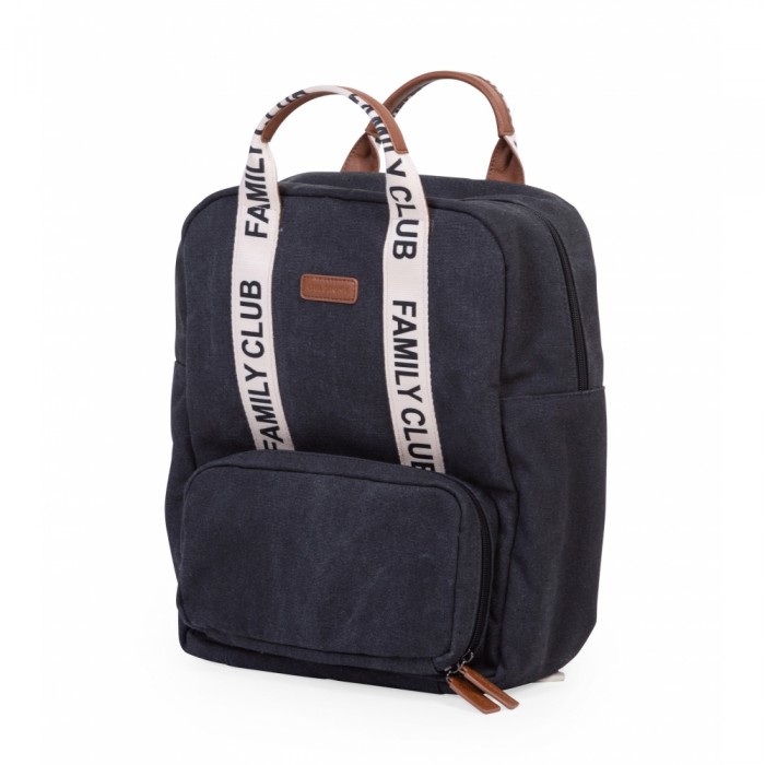 Рюкзак Childhome Family club canvas black, арт. CWBPSCBL