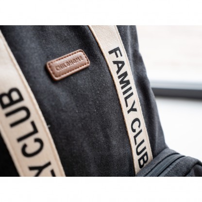 Рюкзак Childhome Family club canvas black, арт. CWBPSCBL