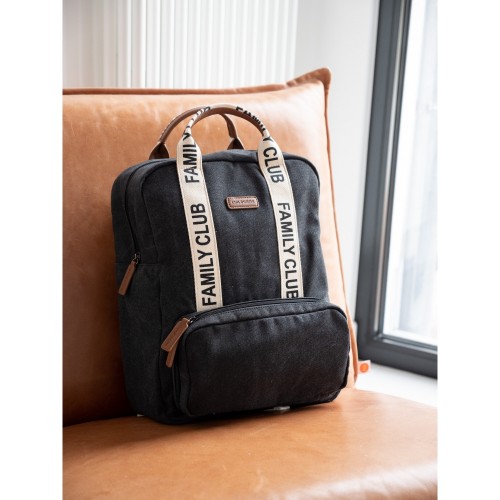 Рюкзак Childhome Family club canvas black, арт. CWBPSCBL