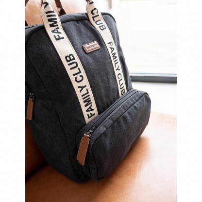 Рюкзак Childhome Family club canvas black, арт. CWBPSCBL