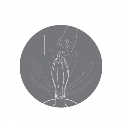 Сушка для бутылок Beaba Цветочек pink, арт. 911652