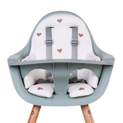 Подушка до стільця для годування Childhome Evolu hearts, арт. CHEVOSCJOH