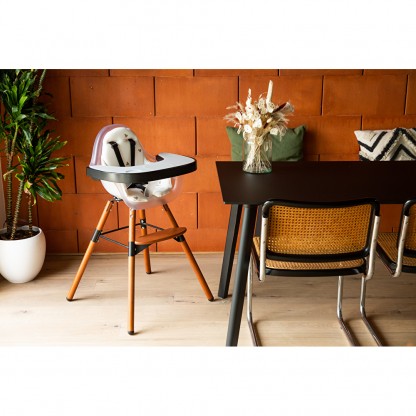 Подушка до стільця для годування Childhome Evolu hearts, арт. CHEVOSCJOH