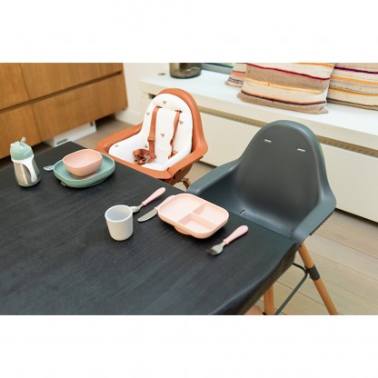 Подушка до стільця для годування Childhome Evolu hearts, арт. CHEVOSCJOH