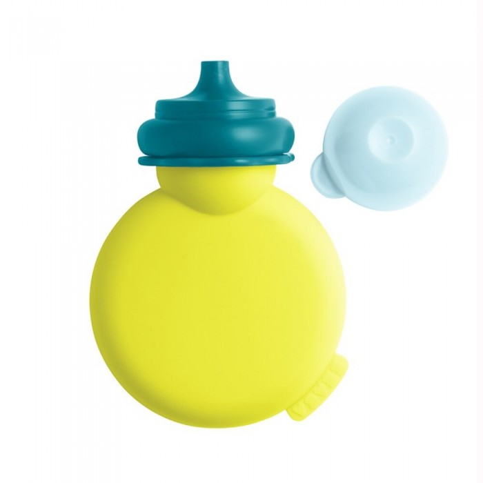 Силиконовый контейнер для пюре Beaba neon blue, арт. 912468