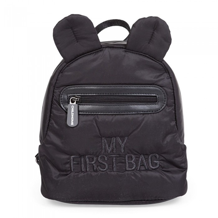 Рюкзак дитячий Childhome My first bag puffered black, арт. CWKIDBPBL
