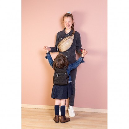 Рюкзак дитячий Childhome My first bag puffered black, арт. CWKIDBPBL