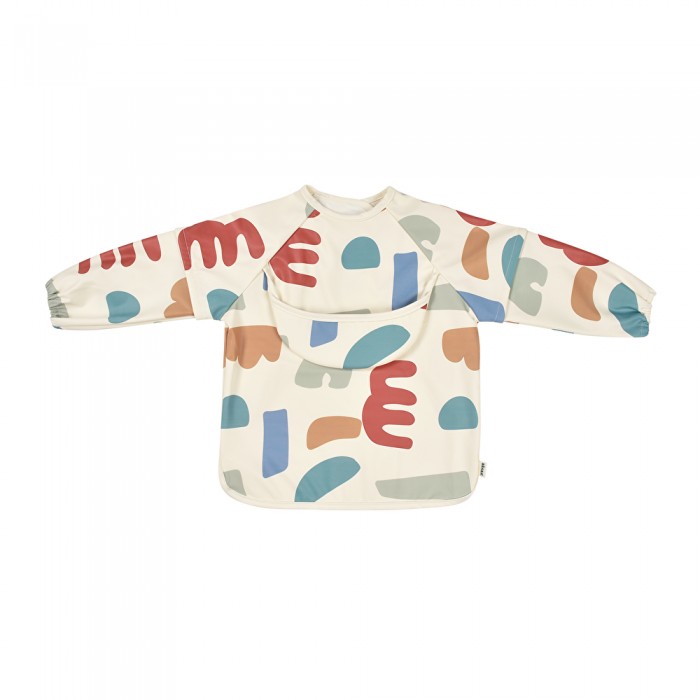 Нагрудник - фартух Beaba з рукавами різнобарвний, арт. 913576