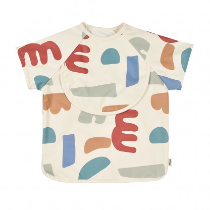 Нагрудник-фартух Béaba з рукавами для годування та творчості