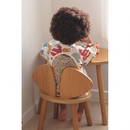 Нагрудник-фартух Béaba з рукавами для годування та творчості