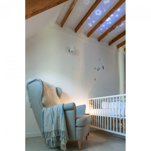 Светильник-ночник Beaba Shiny grey blue, арт. 930274