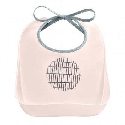 Нагрудник с карманом Beaba - розовый , арт. 913458