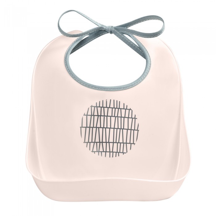Нагрудник с карманом Beaba - розовый , арт. 913458