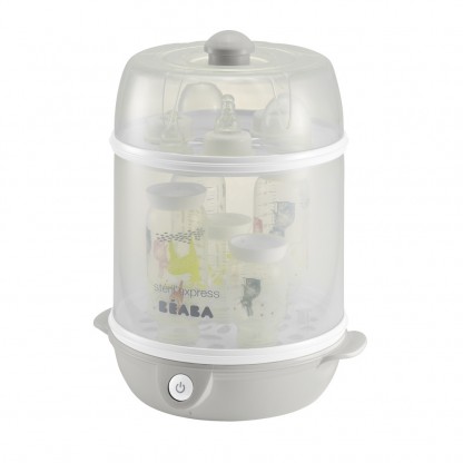 Стерилізатор Beaba Steril Express Evolutif електричний паровий 2 в 1 cірий, арт. 911550