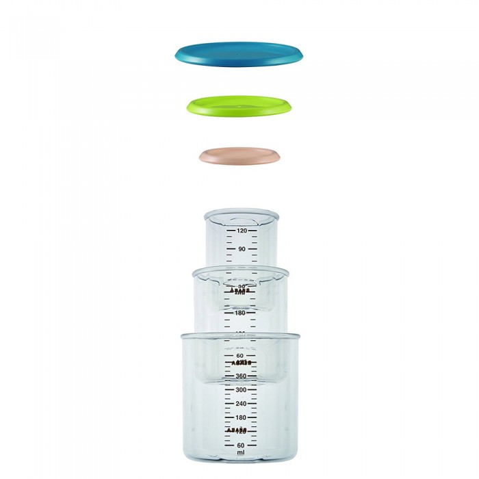 Набор контейнеров для хранения Beaba (150 мл-240 мл-420 мл) , арт. 912476