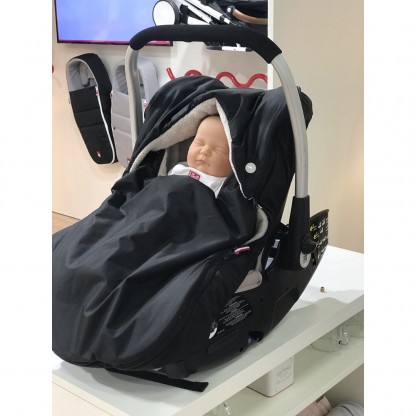 Зимний конверт для автокресла Red Castle  - черный, арт. 0841019