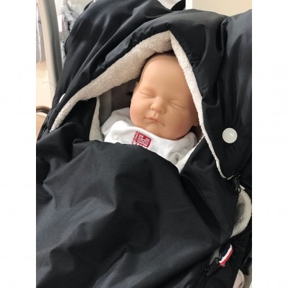 Зимний конверт для автокресла Red Castle  - черный, арт. 0841019