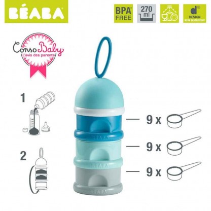 Контейнер для сыпучих смесей Beaba синий, арт. 911554