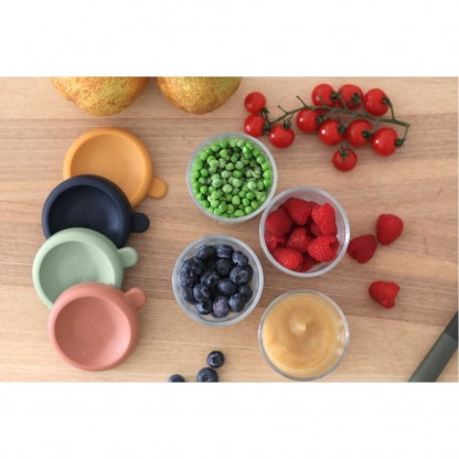 Набір контейнерів Beaba для зберігання скляних 4 шт. (4х250 мл)