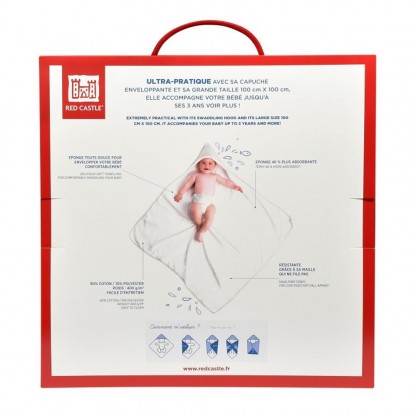 Полотенце с капюшоном Red Сastle - Rose, арт. 0304174