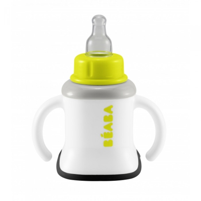 Поильник Beaba Ellipse 3 in 1 Evoluclip Training Cup neon, арт. 913384