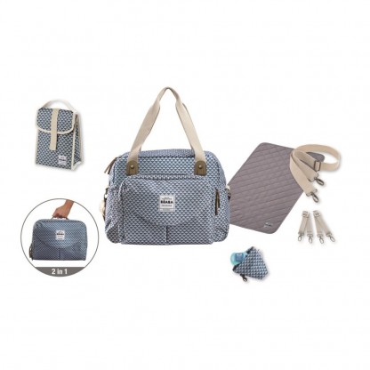 Сумка для мамы Beaba Geneva II blue, арт. 940199