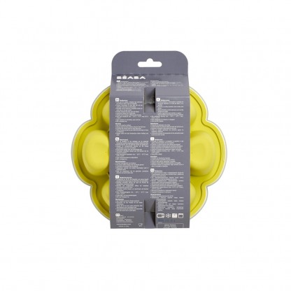 Силиконовый многопорционный контейнер Beaba 150 ml neon, арт. 912494