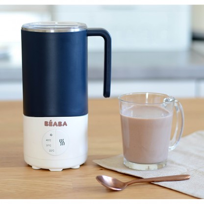 Миксер подогреватель напитков для детей Beaba Milk Prep синий
