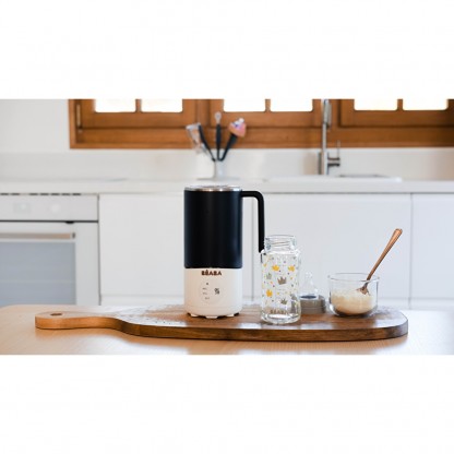 Миксер подогреватель напитков для детей Beaba Milk Prep синий