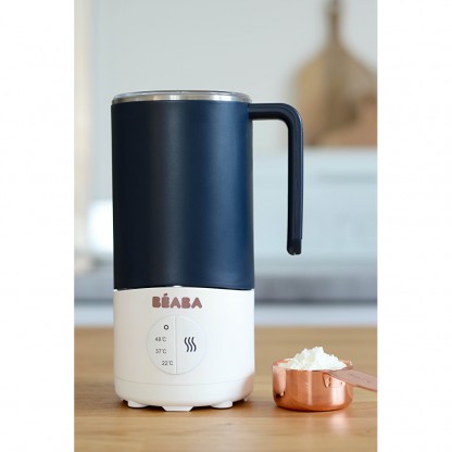 Миксер подогреватель напитков для детей Beaba Milk Prep синий