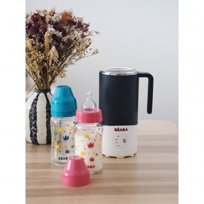 Миксер подогреватель напитков для детей Beaba Milk Prep синий