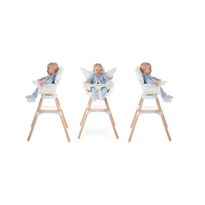 Стільчик для годування Childhome Evolu ONE.80° з бампером