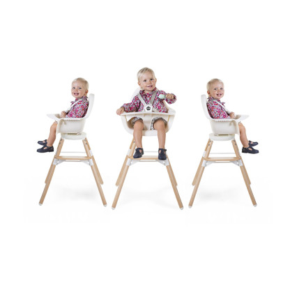 Стільчик для годування Childhome Evolu ONE.80° з бампером