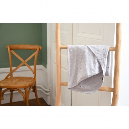 Пеленка Beaba Miracle Місяць і зорі сірий, арт. 043079